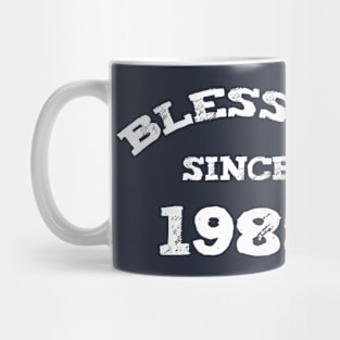 Blessed Since 1988 Cool Blessed Christian Birthday Mug